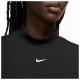 Nike Γυναικεία κοντομάνικη μπλούζα Sportswear Essentials Rib Mock